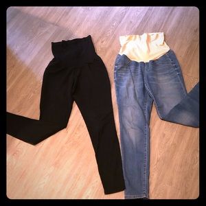 Bundle of 2 Maternity Jeggings